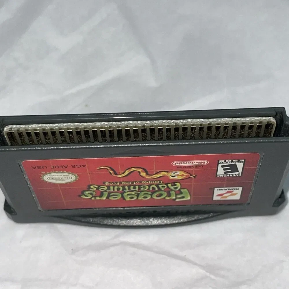 Frogger's Adventures Nintendo Game Boy Advance auth game Tested